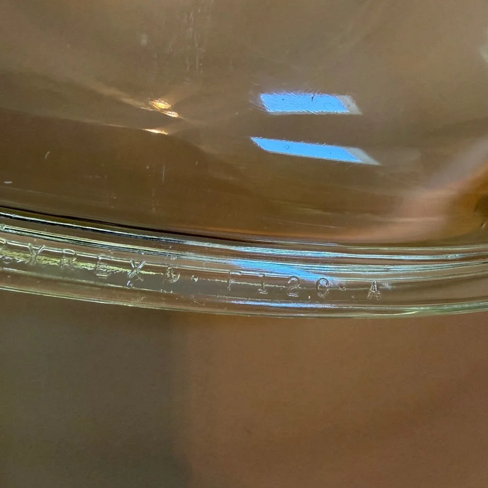 Vintage Pyrex Clear Glass Oval Casserole Lid F-12-C-A 9 Replacement